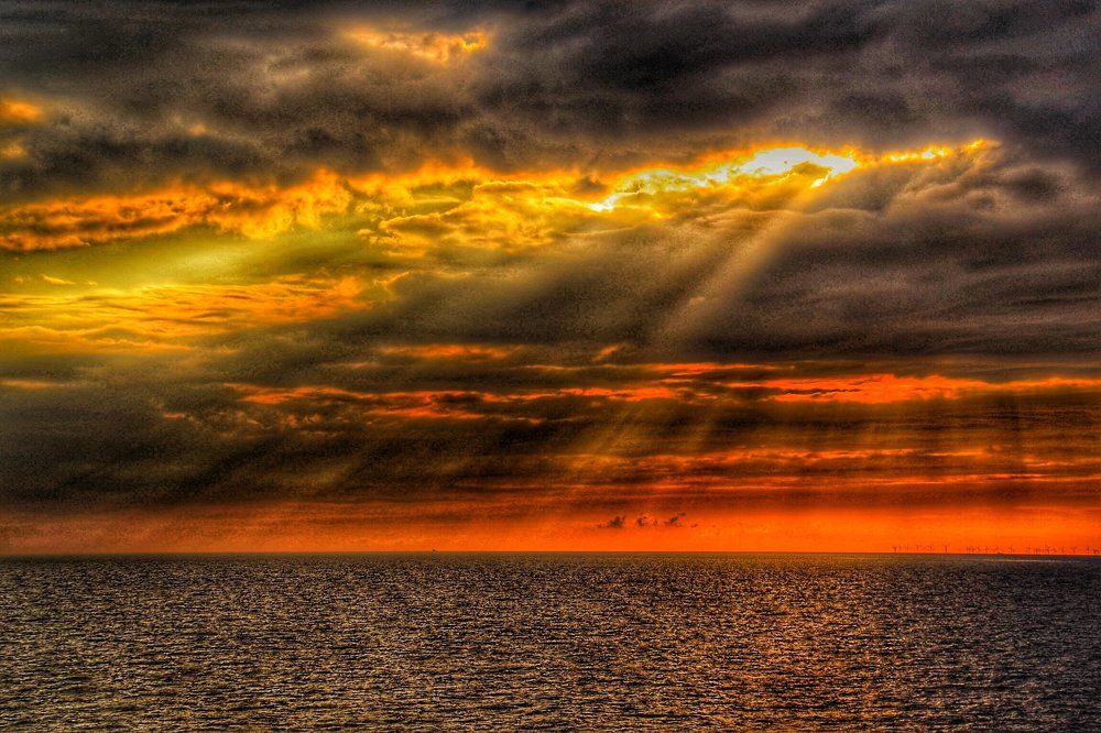 Закаты Северного моря...