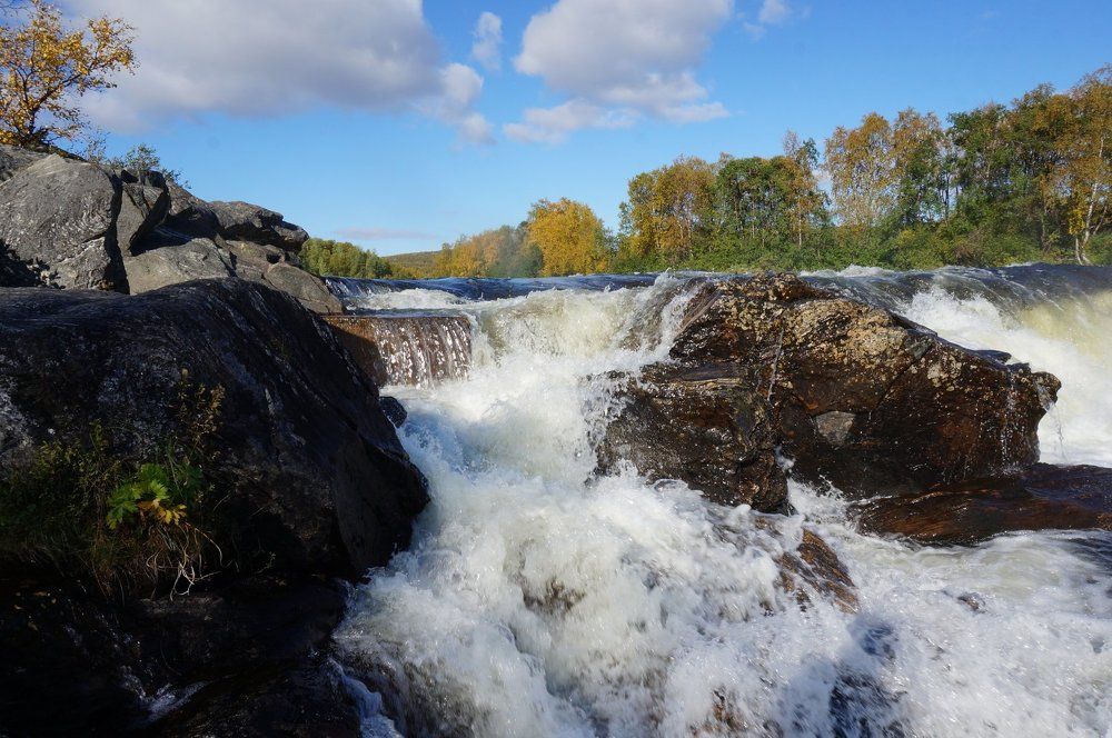 Neiden waterfall