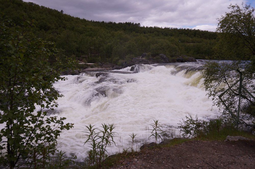 Neiden waterfall