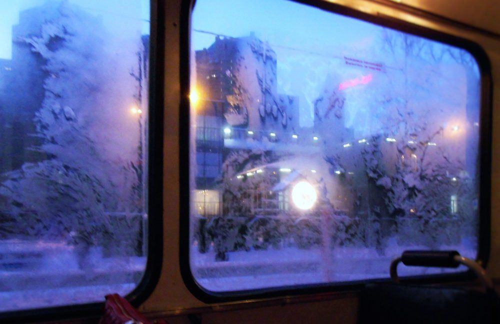 Морозным днем. Санкт-Петербург.