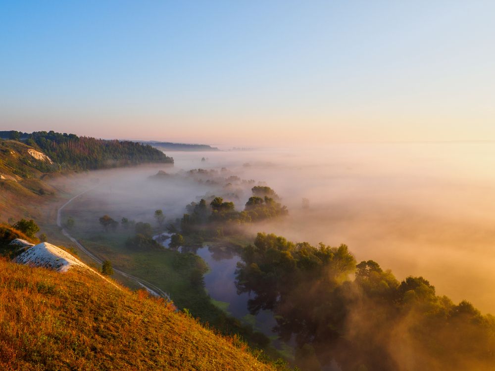 На рассвете
