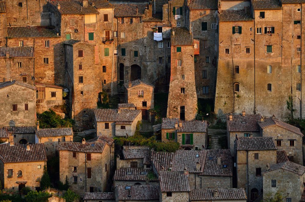 Сорано - древний город из туфа