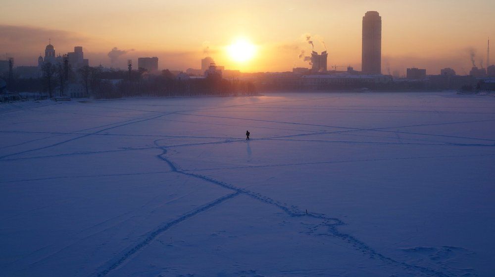 морозное утро