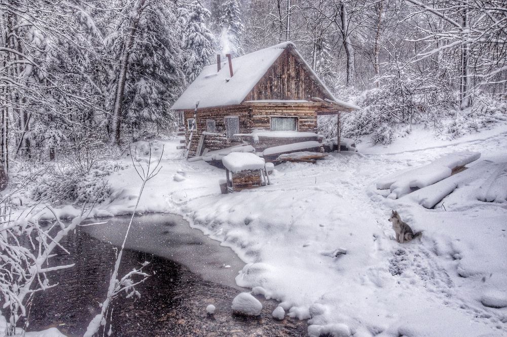 Зимняя банька