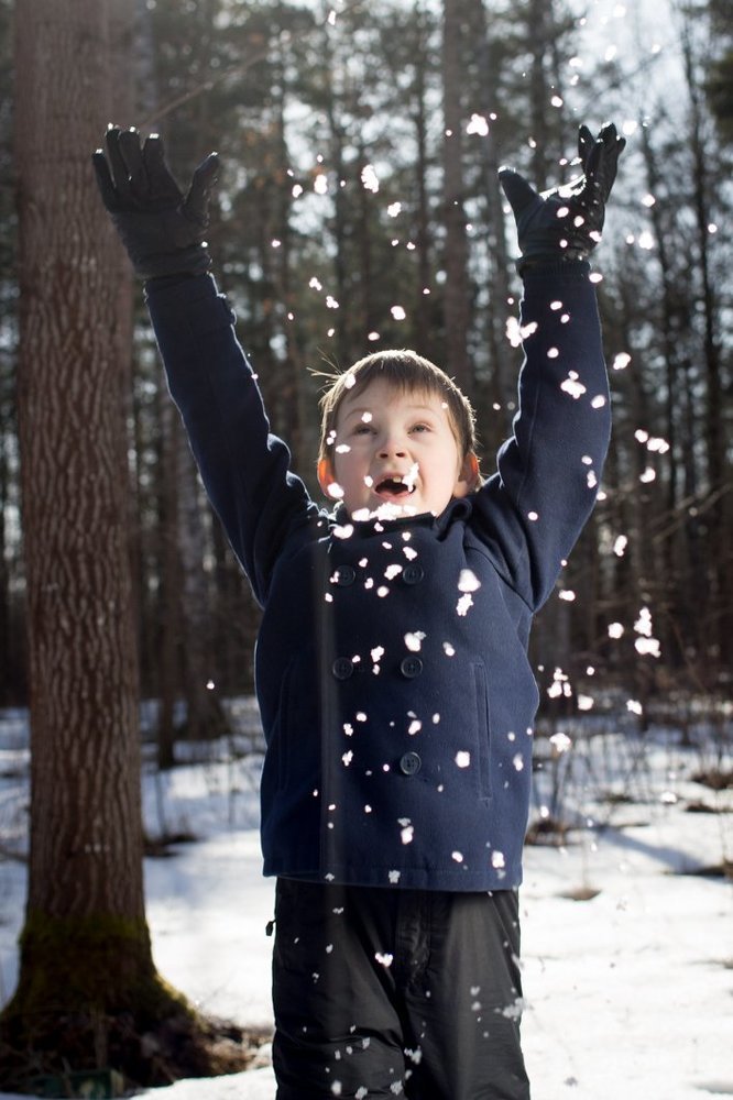 Снег и солнце