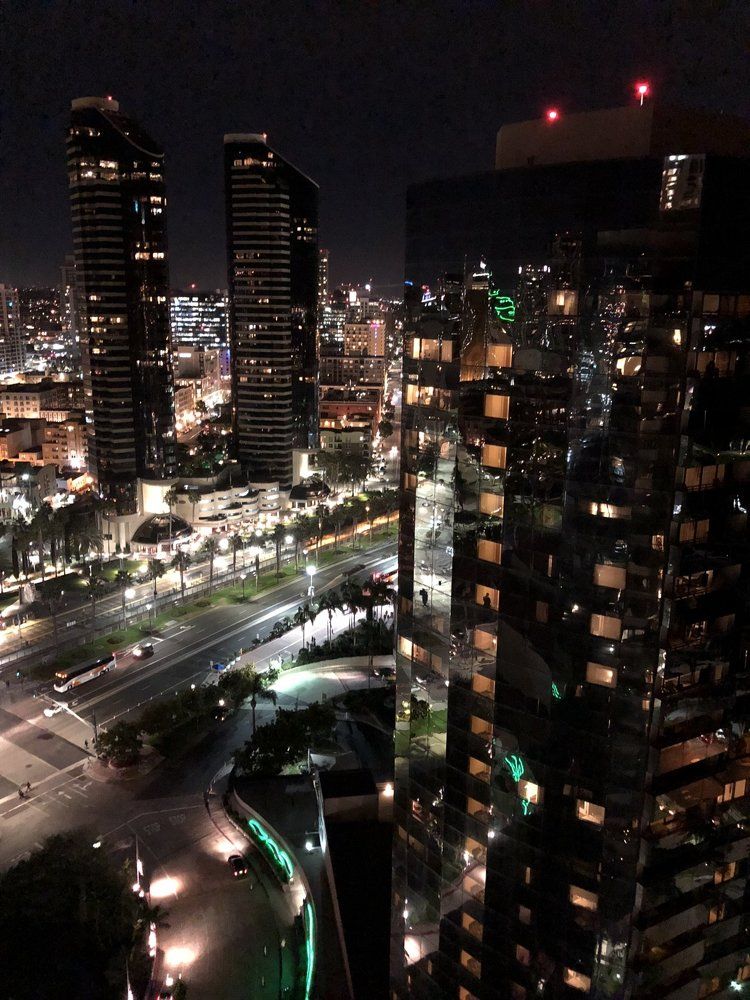 San Diego by night
