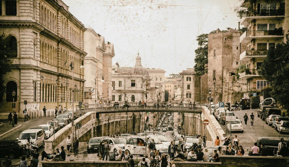 Old fashion Rome