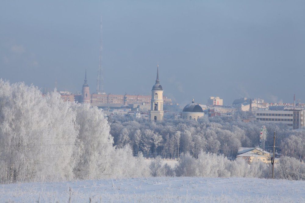 Зимнее утро в Калуге
