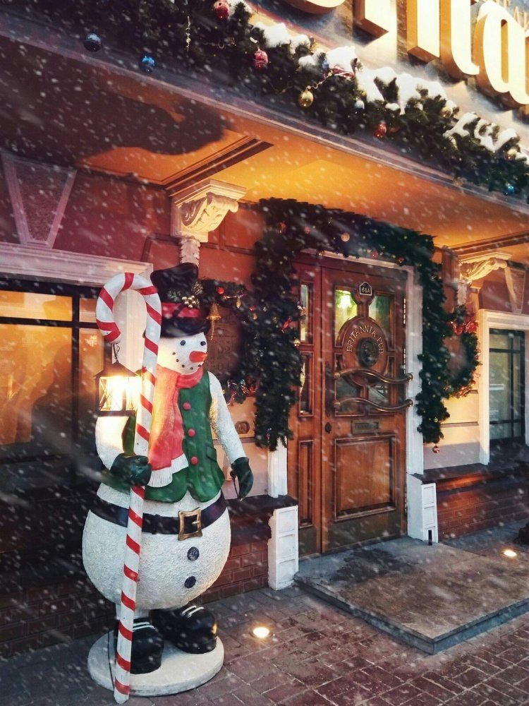 Снежный вечер