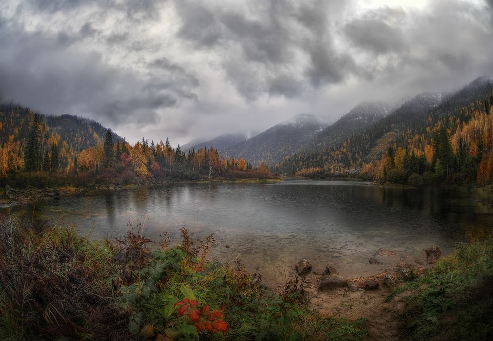 Скупые строчки Октября