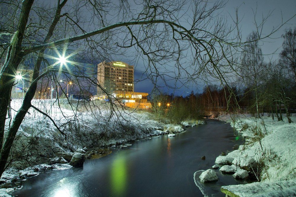 Ночная Карелия.