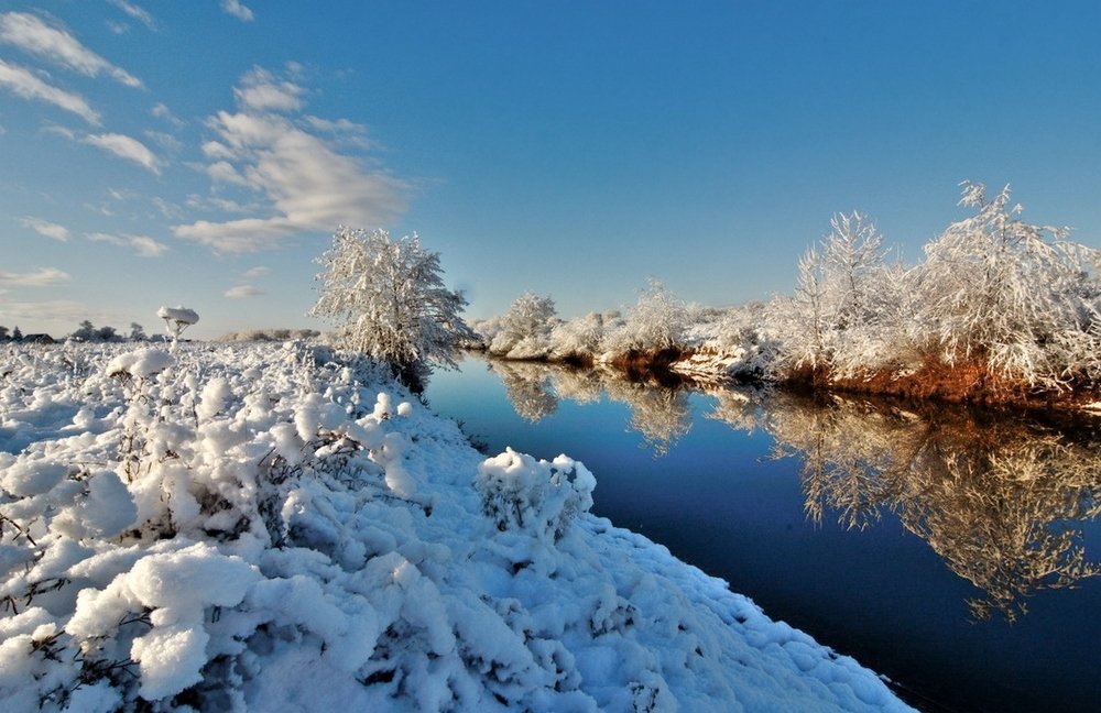 Первый снег.