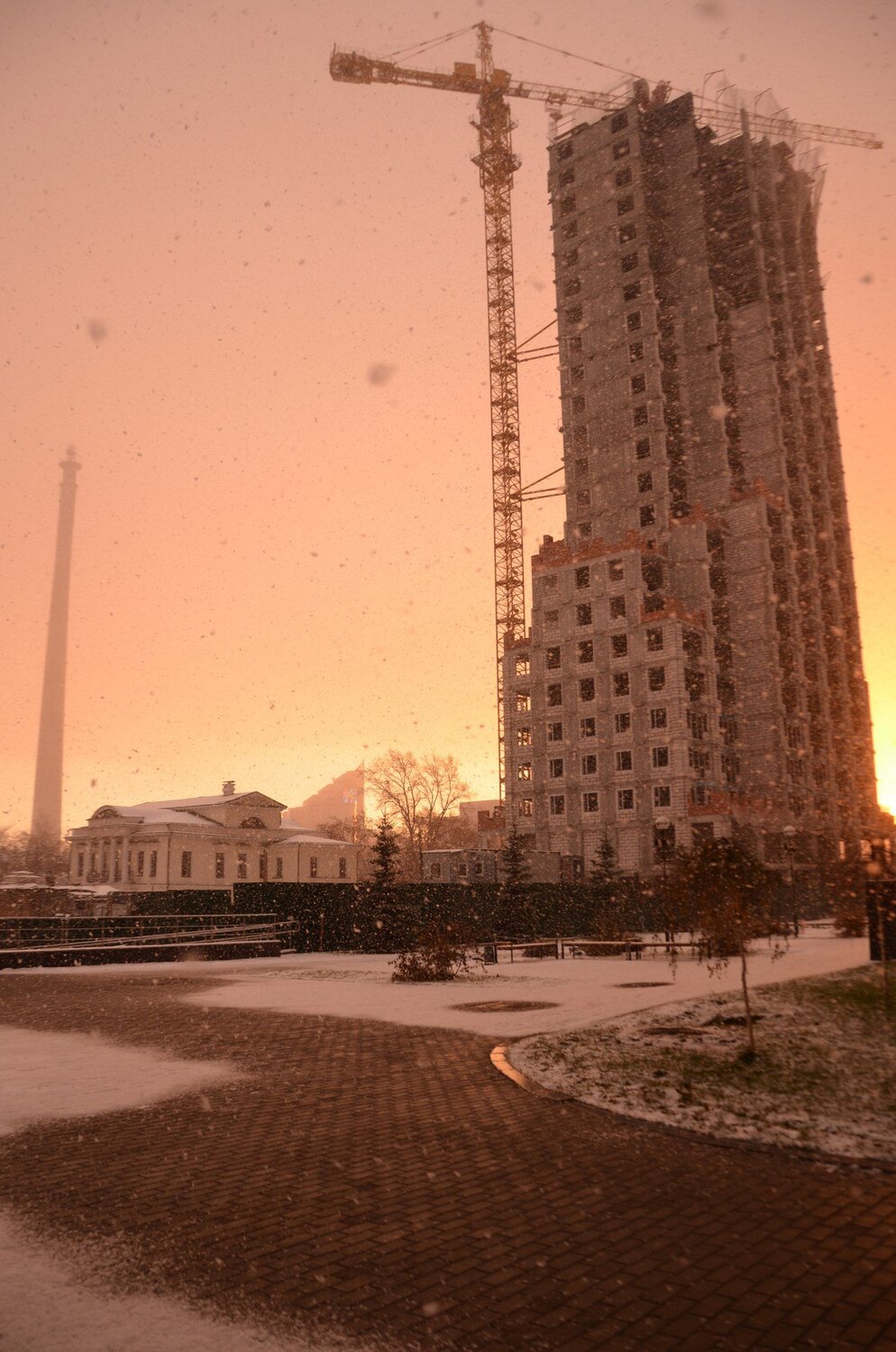 Стройка дома