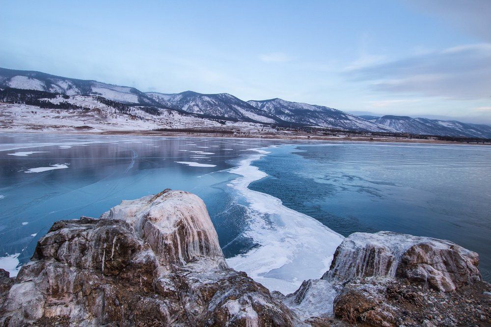 Байкал в декабре