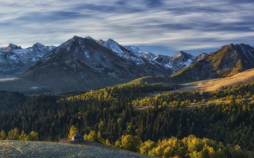 Утро в горах...
