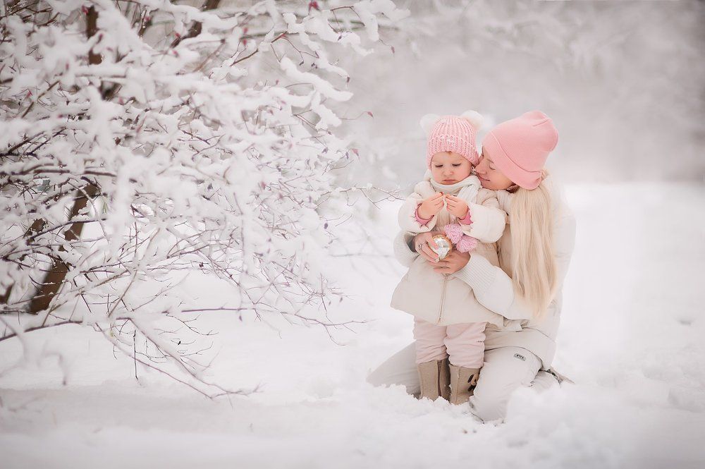 Зимняя нежность.