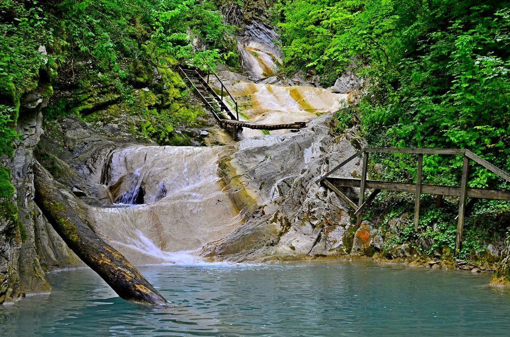 Водопад Крыло ангела.