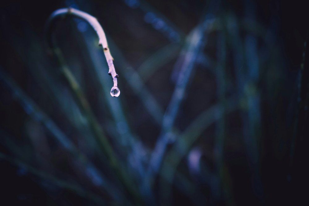 Gota a gota se pueden formas grandes lagos