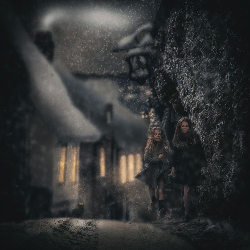 снежная ночь ...