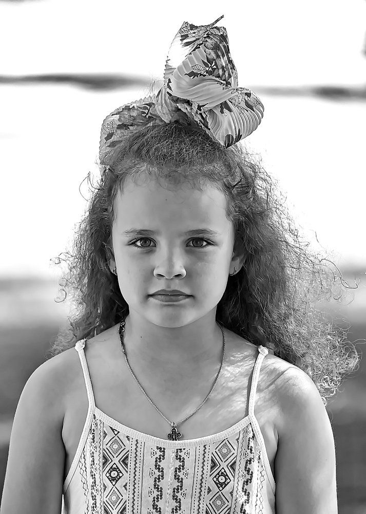 Innocent look of a child