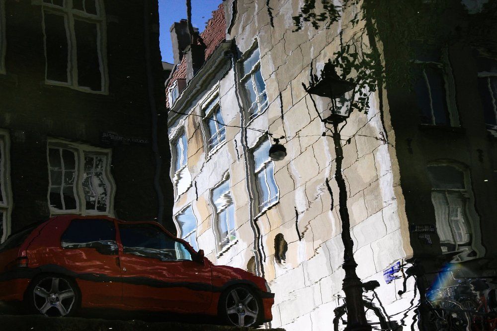 Амстердам в реке