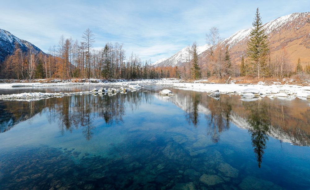 Февраль на лавовых озёрах.