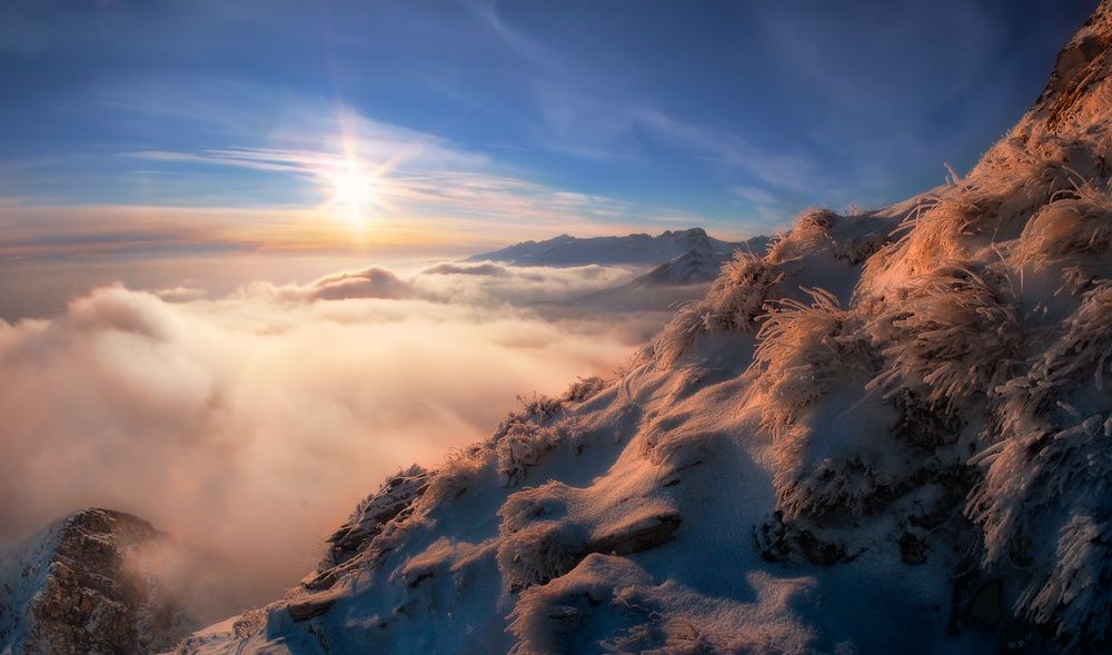 Заоблачный закат