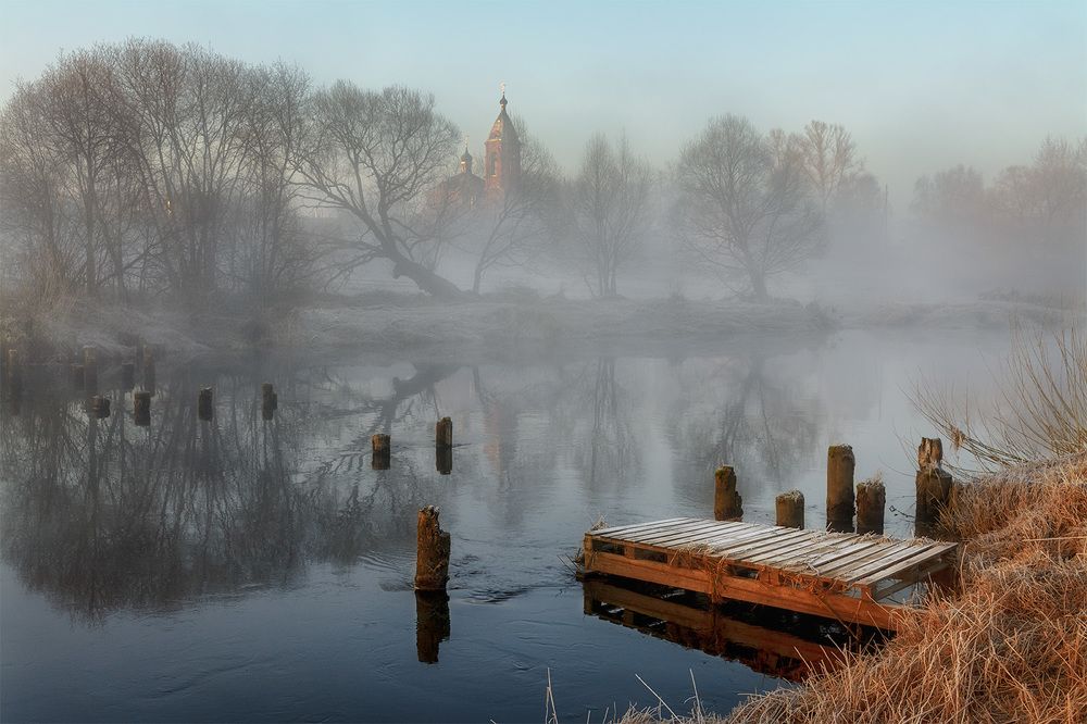 Весенний рассвет.