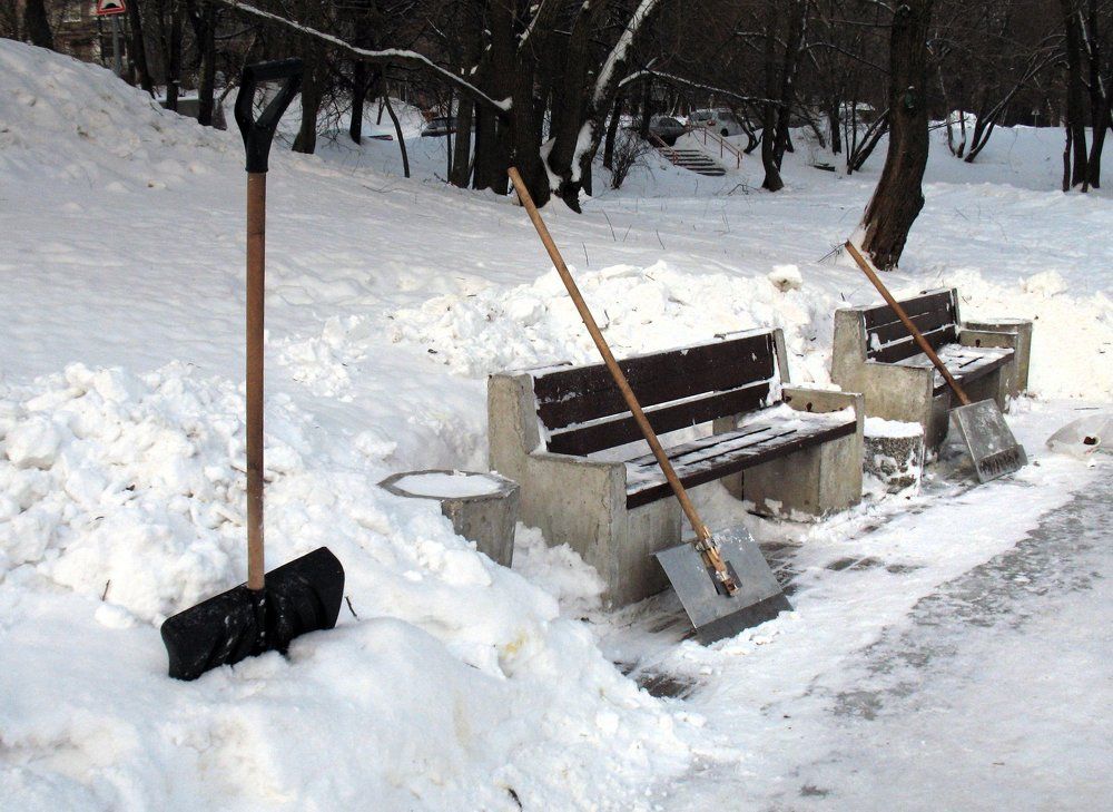 после снегопада