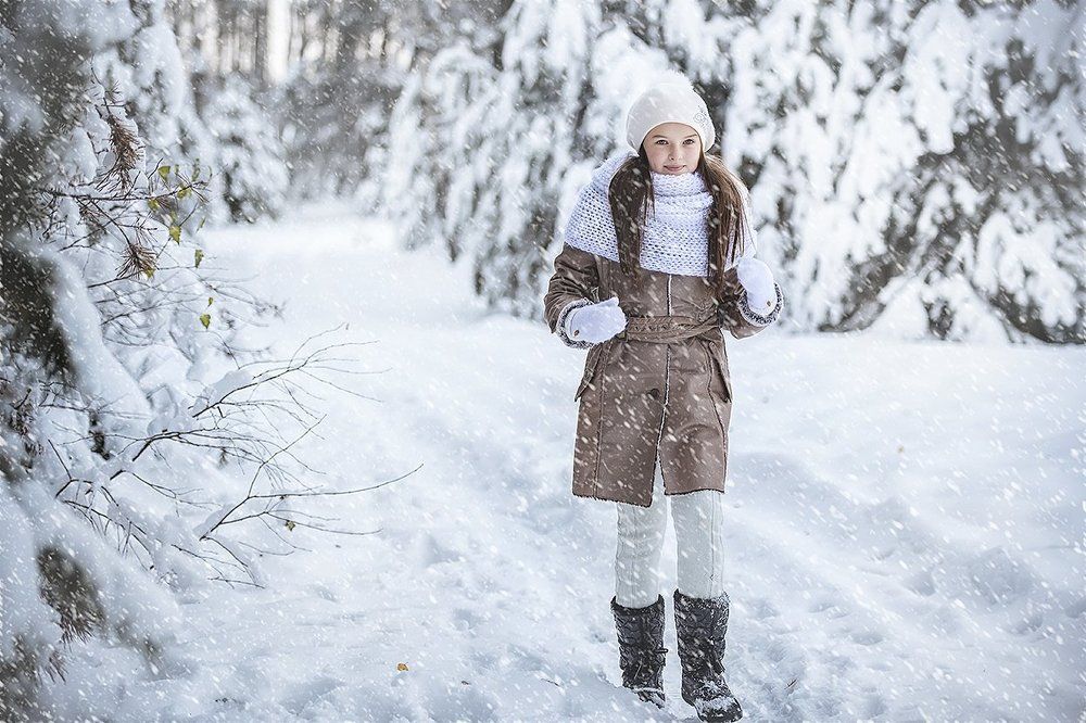 снежная зима