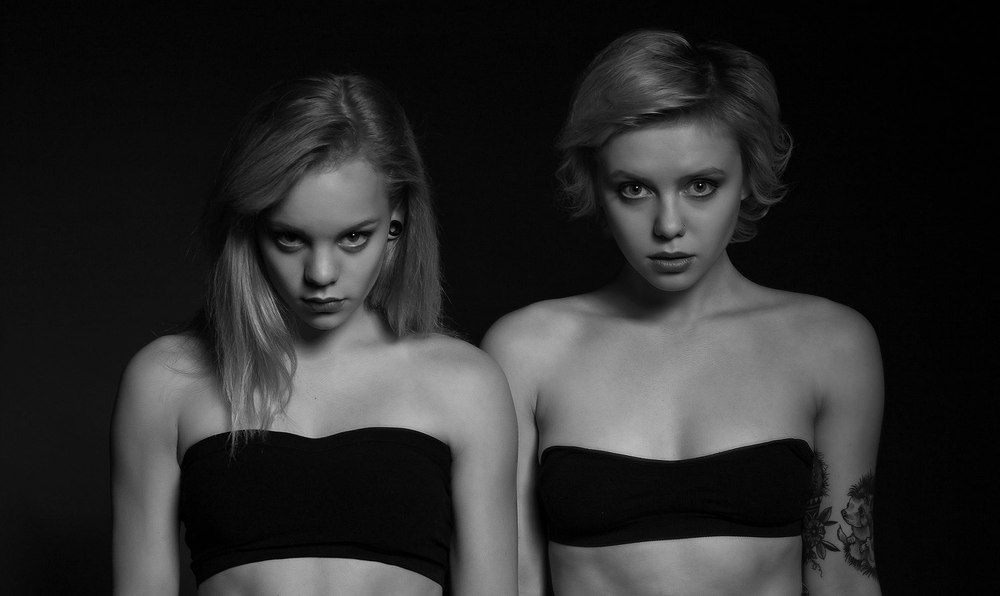 "Ангел и демон."