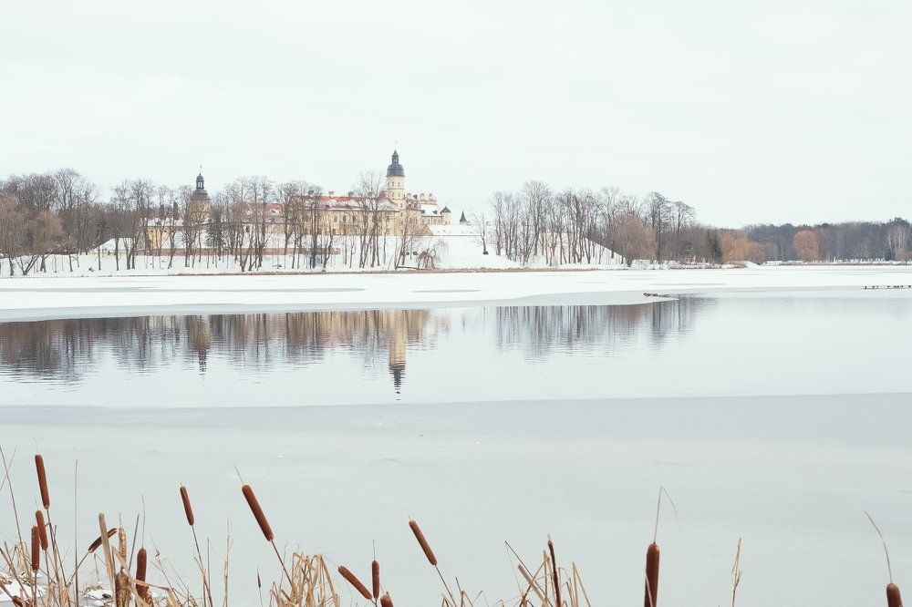 Несвиж в декабре. Беларусь.