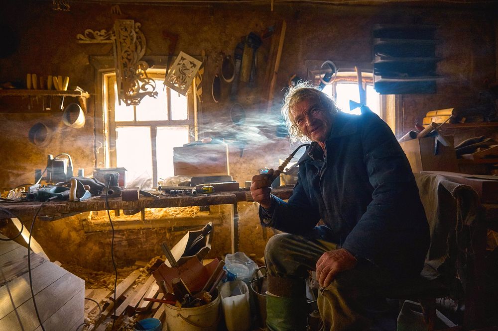 В гостях у столяра