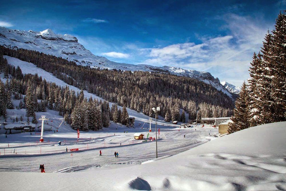 Зима в горах