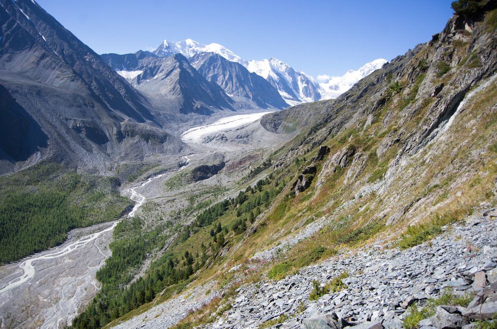 К леднику Менсу