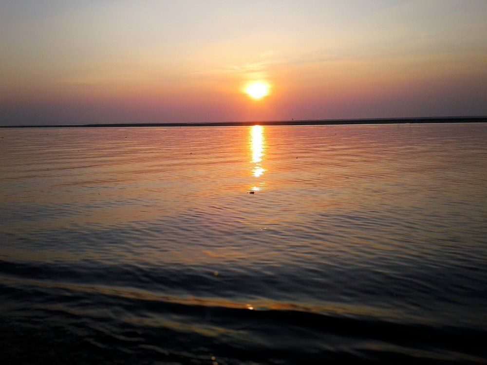 Sunset on River