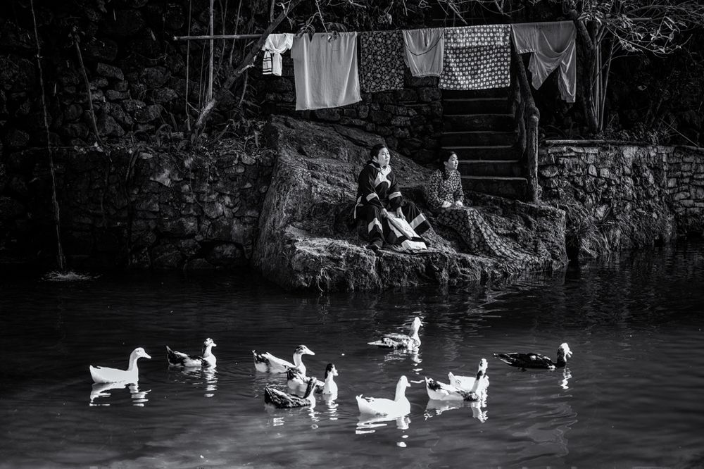 Девушки у реки