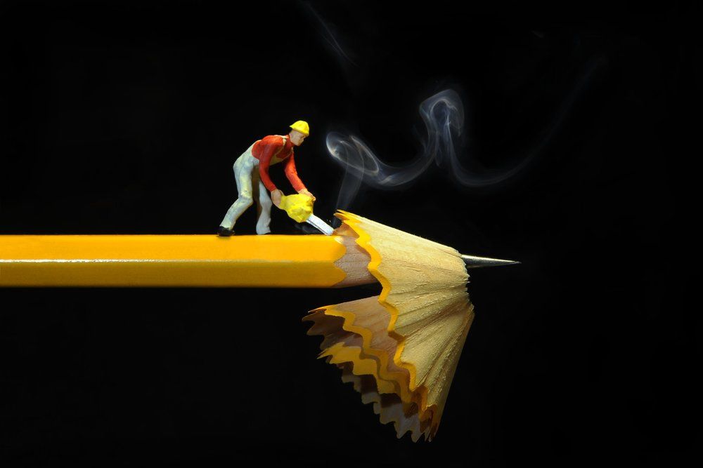 A  Pencil Worker .......