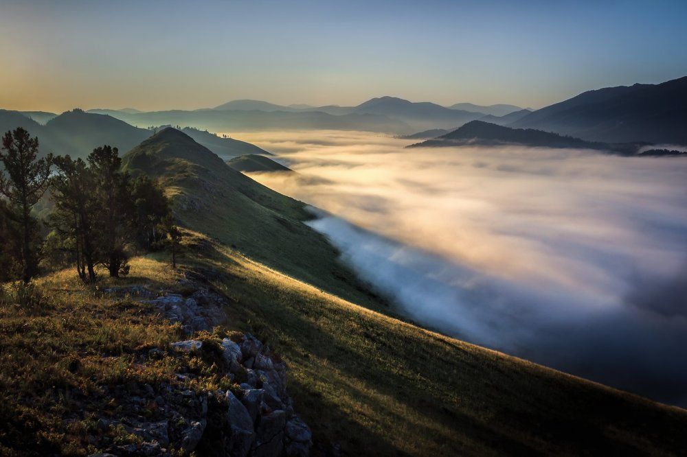 Прибой туманного океана