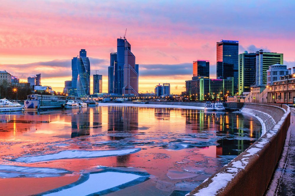 Сиреневый закат