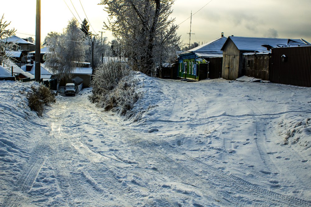 Зима в городе