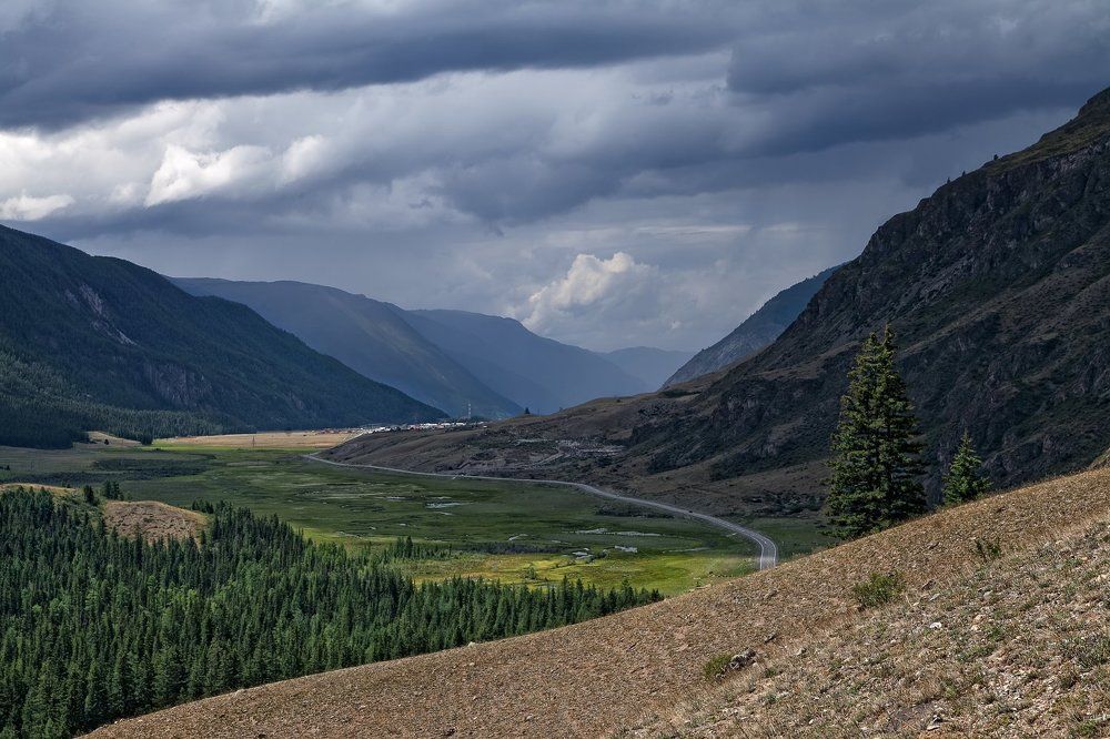 Чуйский тракт - предгрозовая