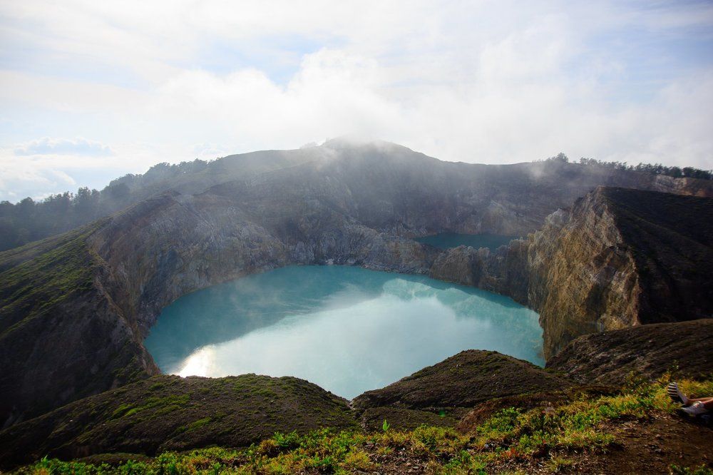 Зачарованное озеро кратера