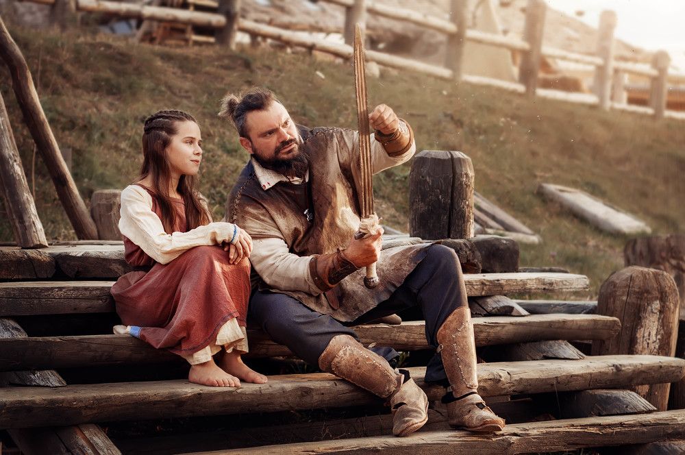 В деревне викингов