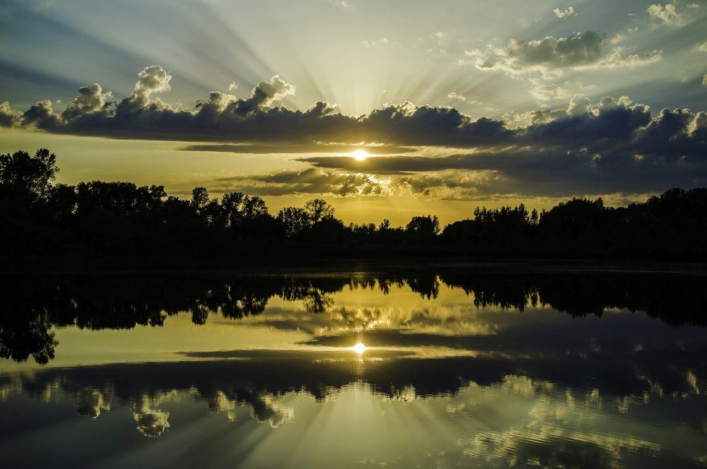 Two Suns in the Sunset