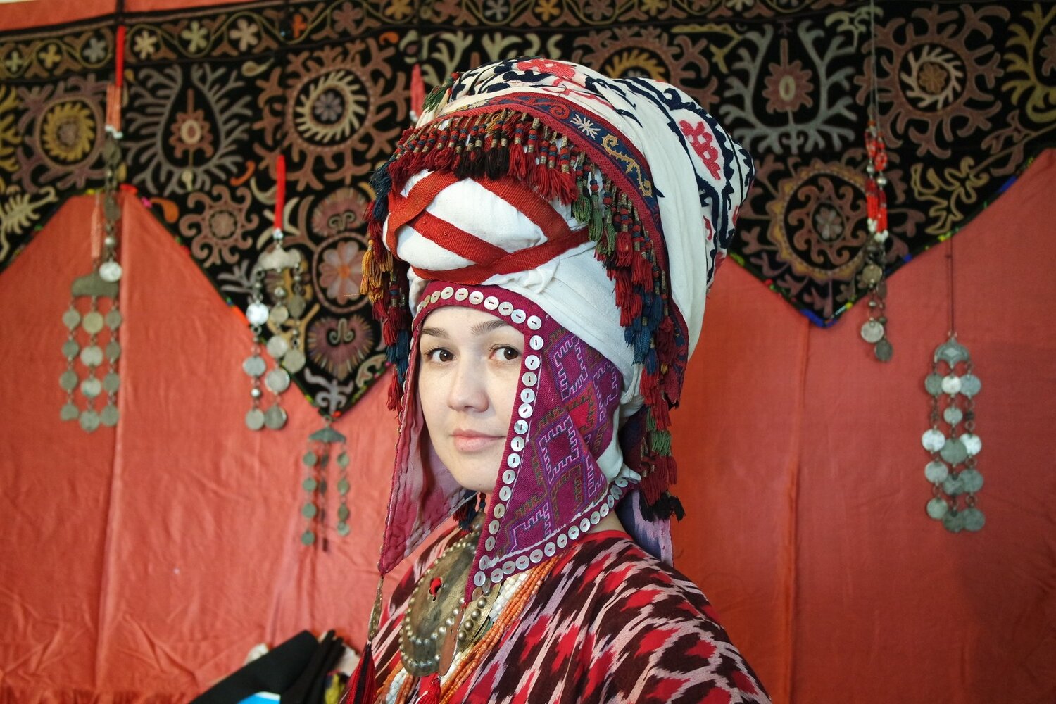 Kyrgyz traditional dressing
