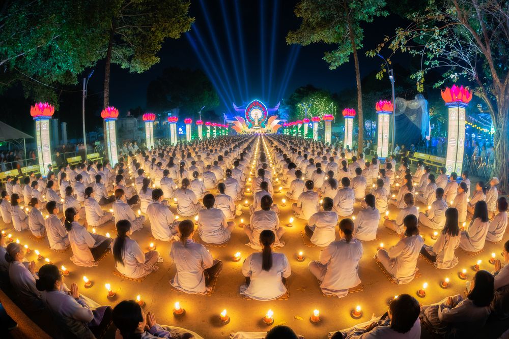 Celebration of Amitabha Buddha birthday 2018