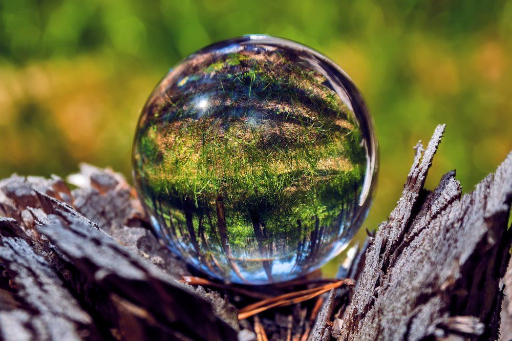 Spherical landscape