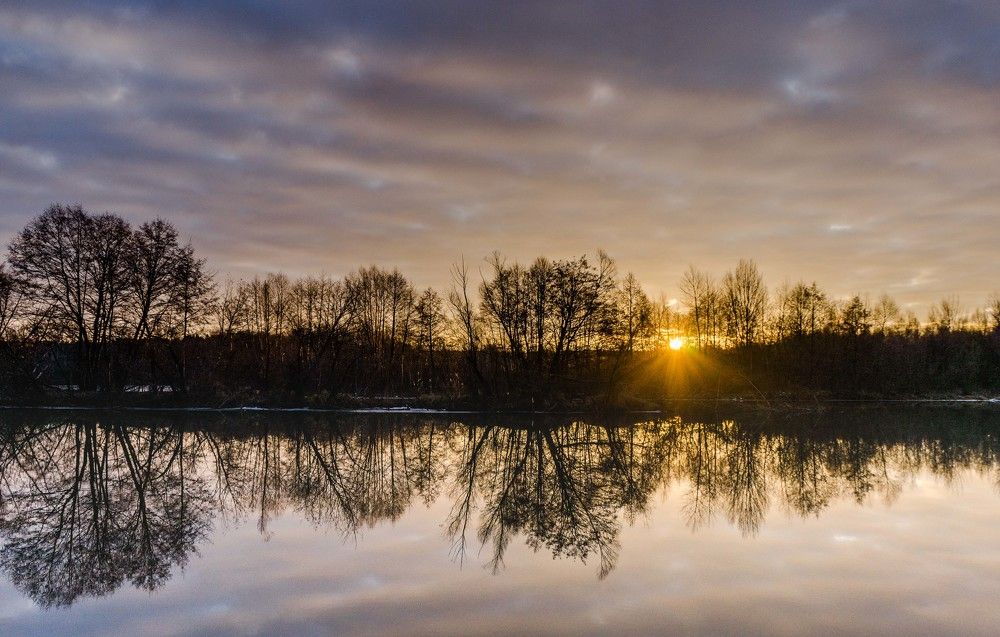 январское утро