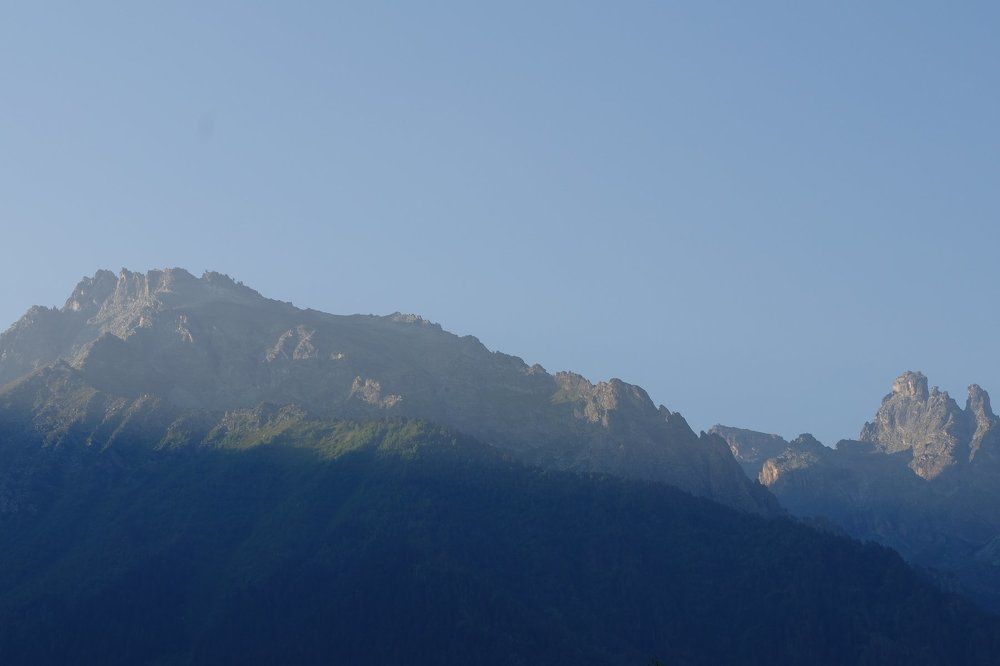 Рассвет в Теберде